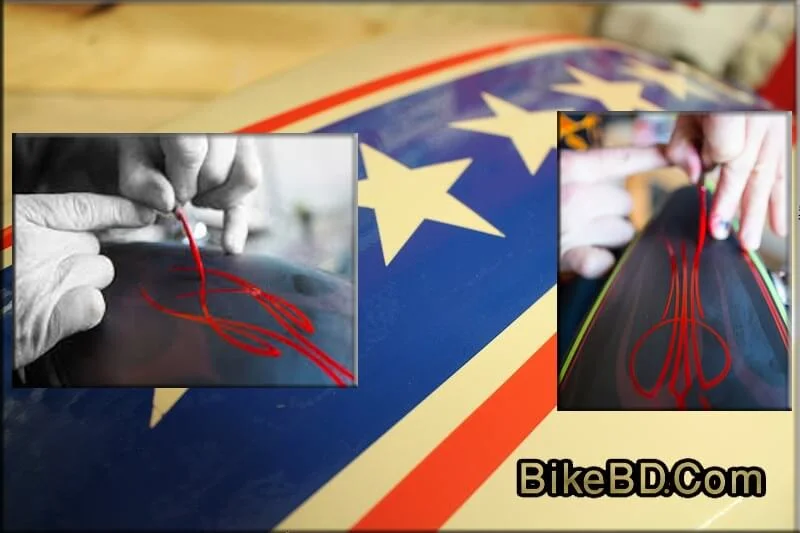 How to paint a motorcycle with spray cans